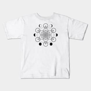 Metatron's Cube | Sacred Geometry Kids T-Shirt